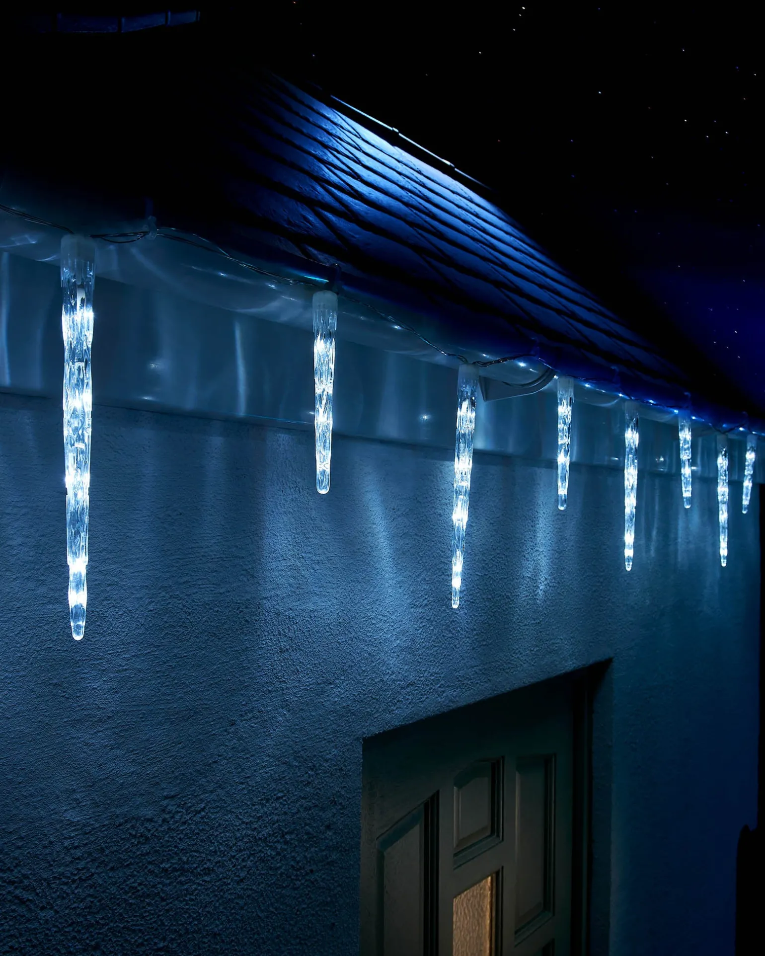 WeRChristmas LINK UP LED Icicle Drop Lights, White^ Link Up|Icicle Lights
