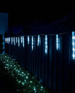 WeRChristmas LINK UP LED Icicle Drop Lights, White^ Link Up|Icicle Lights