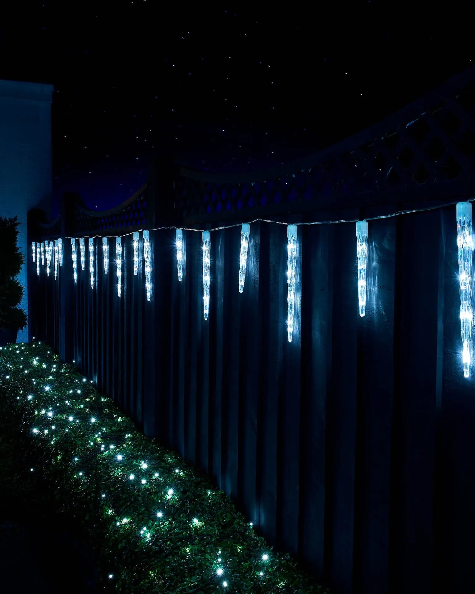WeRChristmas LINK UP LED Icicle Drop Lights, White^ Link Up|Icicle Lights