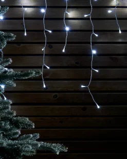 WeRChristmas LINK UP LED Icicle Lights, White Cable, White^ Link Up|Icicle Lights
