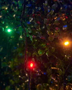 WeRChristmas LINK UP LED String Lights, Black Cable, Multi Colour^ Link Up|Fairy Lights