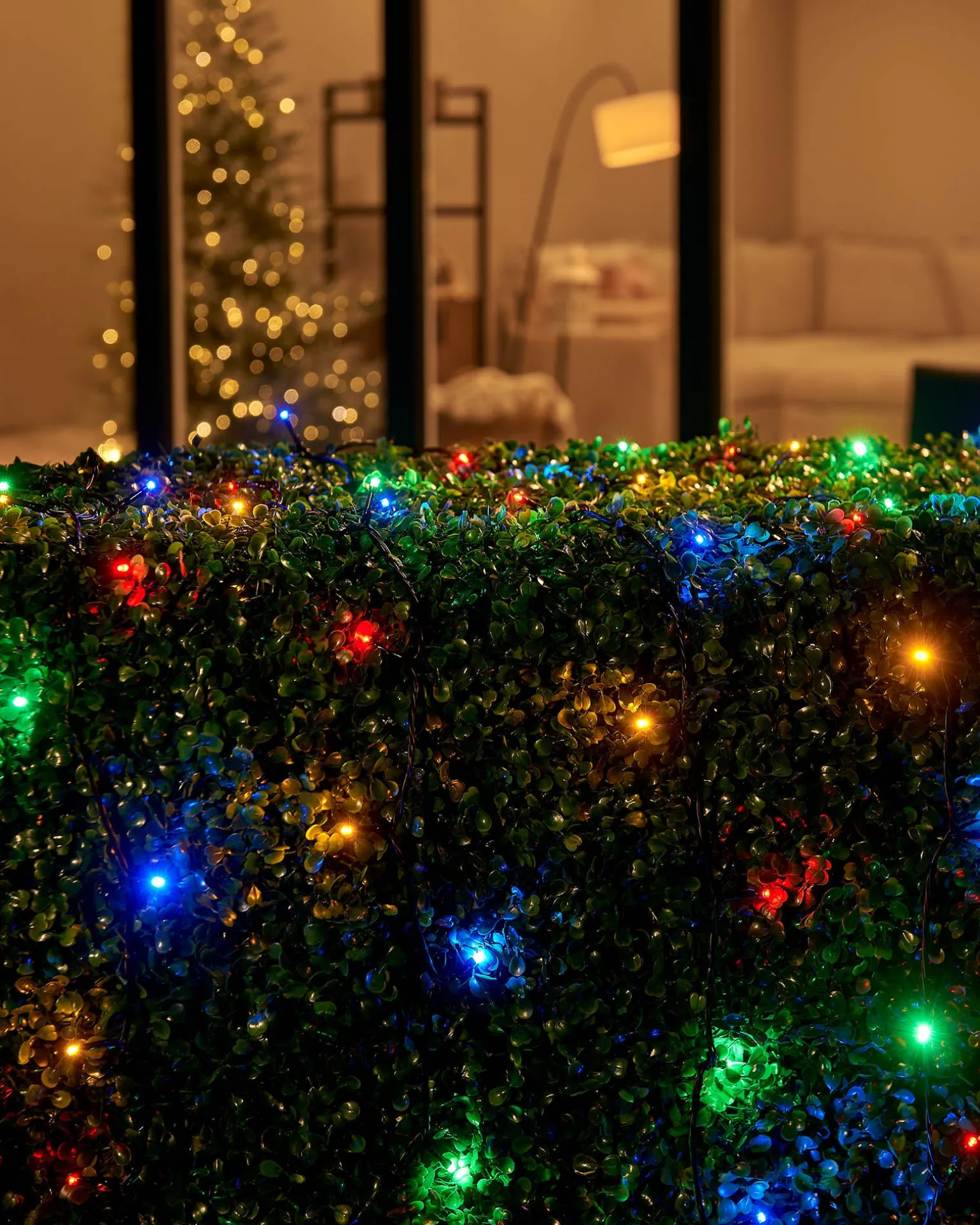 WeRChristmas LINK UP LED String Lights, Black Cable, Multi Colour^ Link Up|Fairy Lights