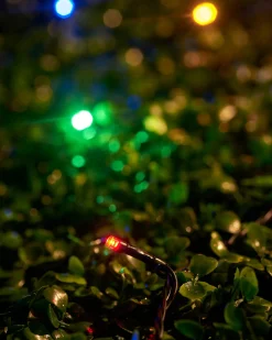 WeRChristmas LINK UP LED String Lights, Black Cable, Multi Colour^ Link Up|Fairy Lights