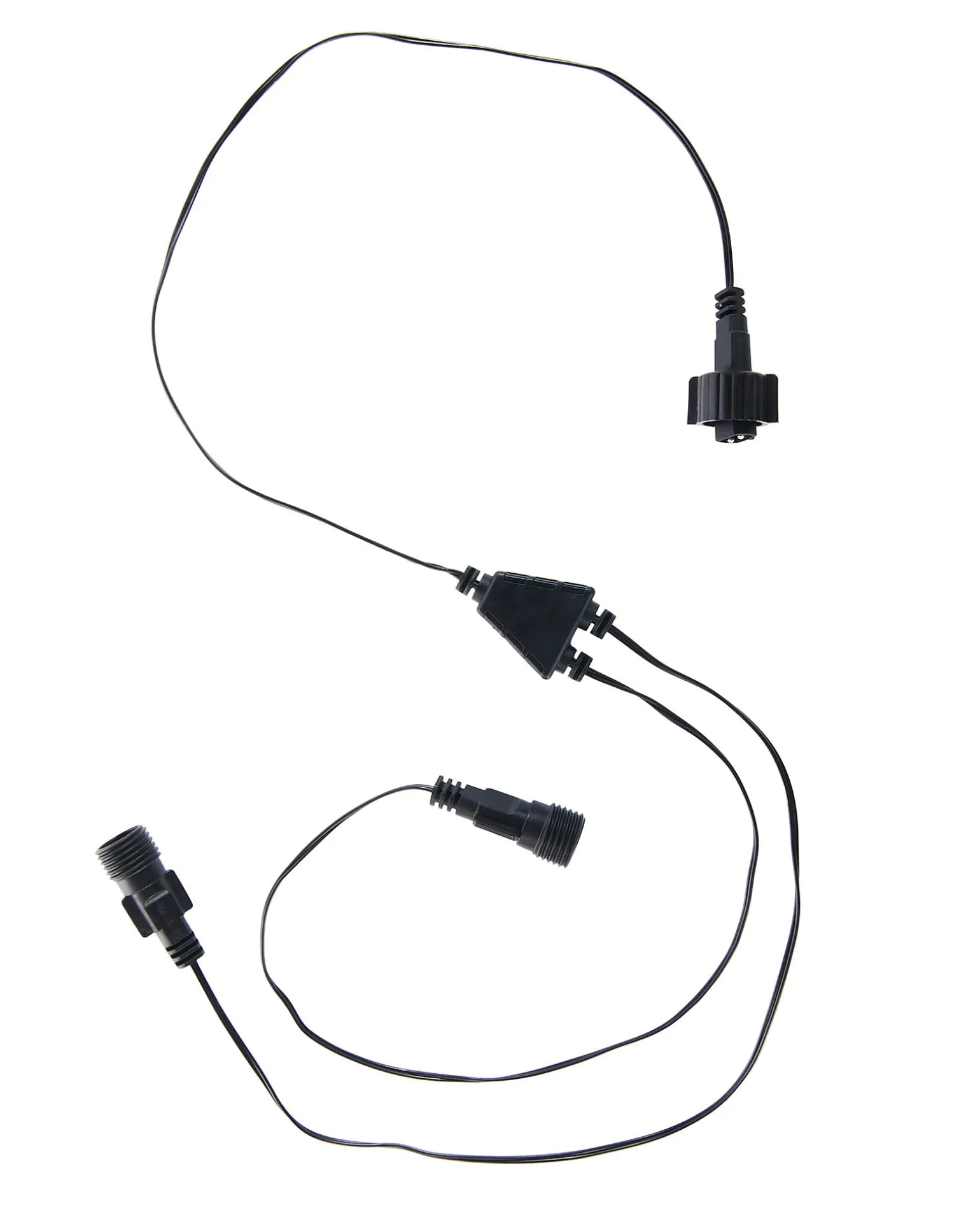 WeRChristmas LINK UP Y Cord Connector, Connectable, Black Cable^ Link Up|Accessories