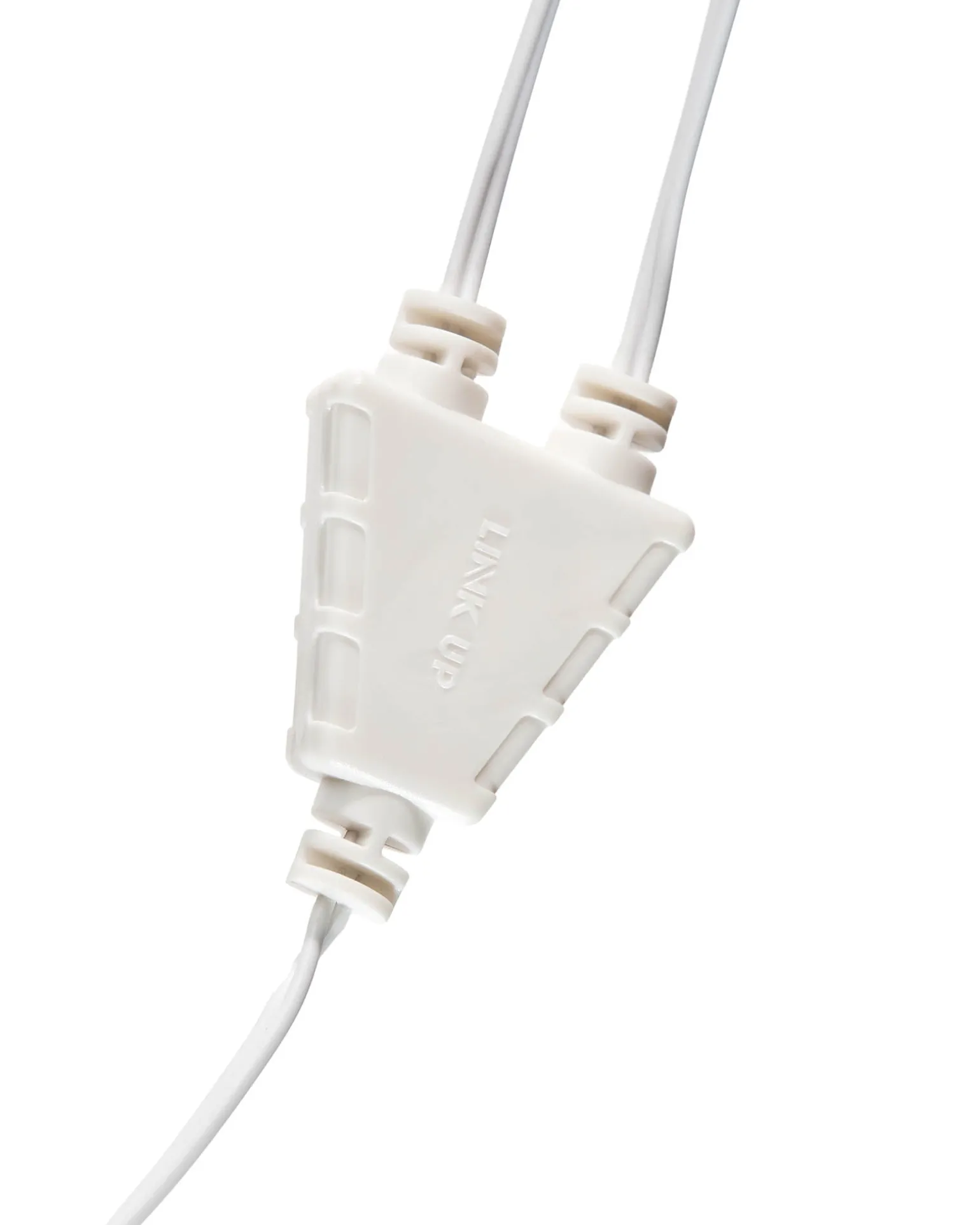 WeRChristmas LINK UP Y Cord Connector, Connectable, White Cable^ Link Up|Connectable Lights