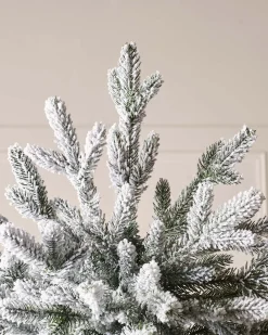 WeRChristmas Luxury Snow Flocked Christmas Tree, 6 Ft^ Premium Christmas Trees|Snow Flocked Christmas Trees