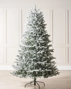 WeRChristmas Luxury Snow Flocked Christmas Tree, 7 Ft^ Premium Christmas Trees|Snow Flocked Christmas Trees
