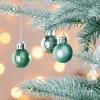 WeRChristmas Mint Green Shatterproof Baubles, 36 Pack, 3 Cm^ Shatterproof Baubles
