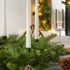 WeRChristmas Mixed Pine Candle Holder Wreath, 60 Cm^ Table Decorations|Plain Wreaths