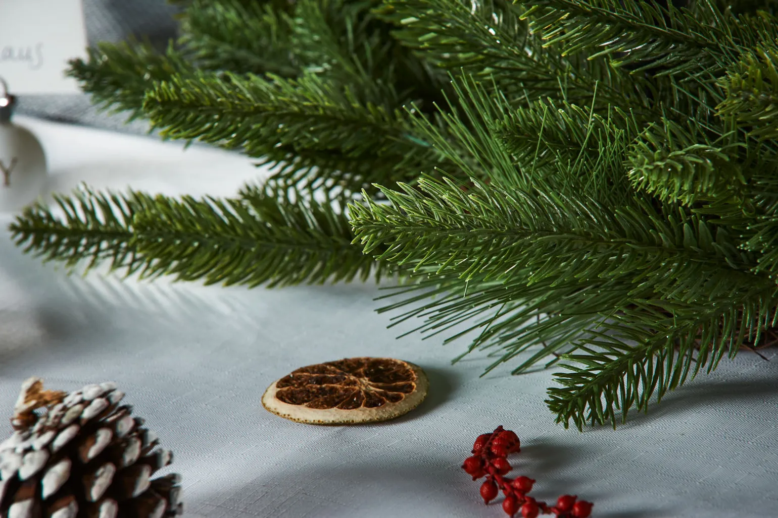 WeRChristmas Mixed Pine Candle Holder Wreath, 60 Cm^ Table Decorations|Plain Wreaths