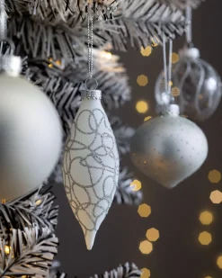 WeRChristmas Moonbeam Glass Baubles, 20 Pack^ Glass Baubles