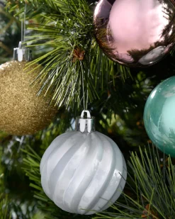 WeRChristmas Multi Gold Shatterproof Baubles, 48 Pack, 6 Cm^ Shatterproof Baubles