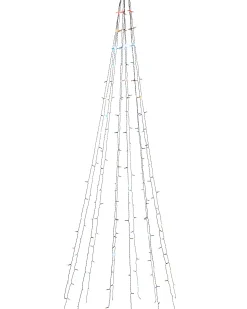 WeRChristmas Multi-Coloured LED Christmas Tree Light String, 2.5 M^ Tree Lights