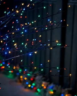 WeRChristmas Multi-Coloured Twig Tree, 6 Ft^ Tree Silhouettes