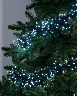 WeRChristmas Multi-Function 300 LED Connectable Cluster Light String, Bright White^ Connectable Lights