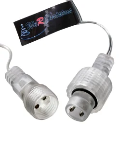 WeRChristmas Multi-Function 300 LED Connectable Curtain Light String, Bright White^ Connectable Lights