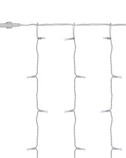 WeRChristmas Multi-Function 500 LED Connectable Curtain Light String, Bright White^ Connectable Lights