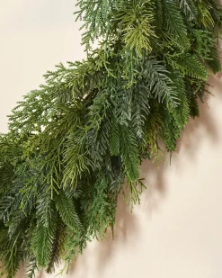WeRChristmas Natural Fir Wreath, 1 M^ Extra Large Wreaths|Plain Wreaths