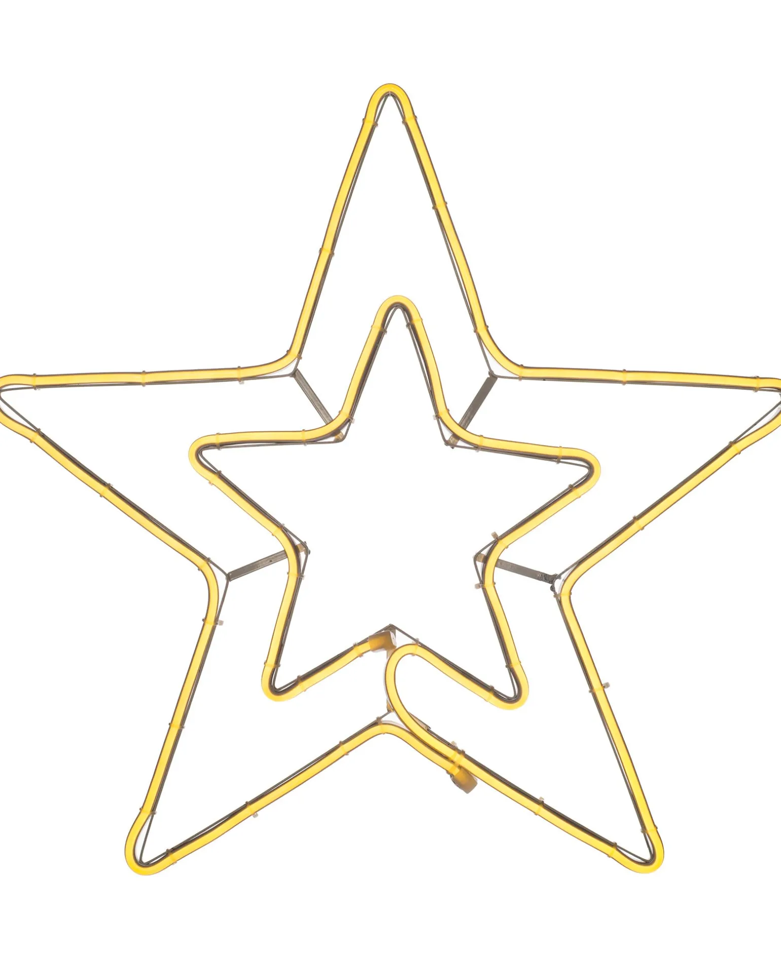WeRChristmas Neon Star Rope Light Silhouette, 54 Cm^ Festive Star, Snowflake & Sign Lights