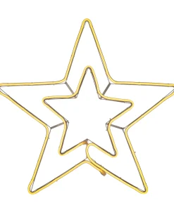 WeRChristmas Neon Star Rope Light Silhouette, 54 Cm^ Festive Star, Snowflake & Sign Lights