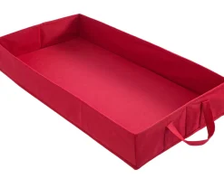 WeRChristmas Ornament And Decorations Storage Box, Red, 38 Cm^ Storage Bags|Storage Bags