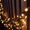 WeRChristmas Outdoor Cluster Multi-Function 500 LED Light String, Warm White^ Cluster Lights|Tree Lights