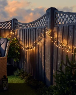 WeRChristmas Outdoor Cluster Multi-Function 500 LED Light String, Warm White^ Cluster Lights|Tree Lights