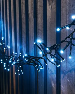 WeRChristmas Outdoor Cluster Multi-Function 500 LED Light String, Ice White^ Cluster Lights|Tree Lights