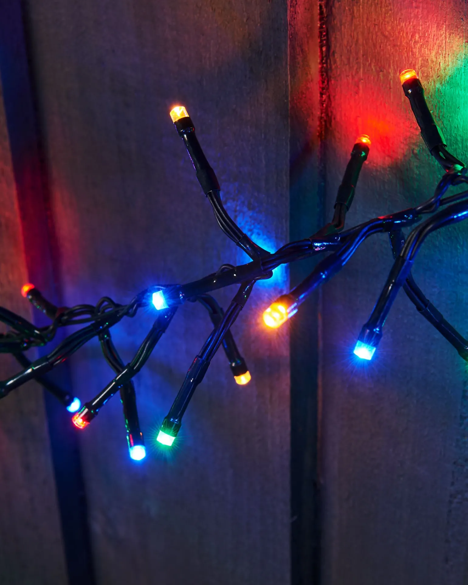 WeRChristmas Outdoor Cluster Multi-Function 500 LED Light String, Multi Colour^ Cluster Lights|Tree Lights
