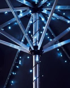 WeRChristmas Outdoor Multi-Function 120 LED Light String, Ice White^ Fairy Lights|Tree Lights