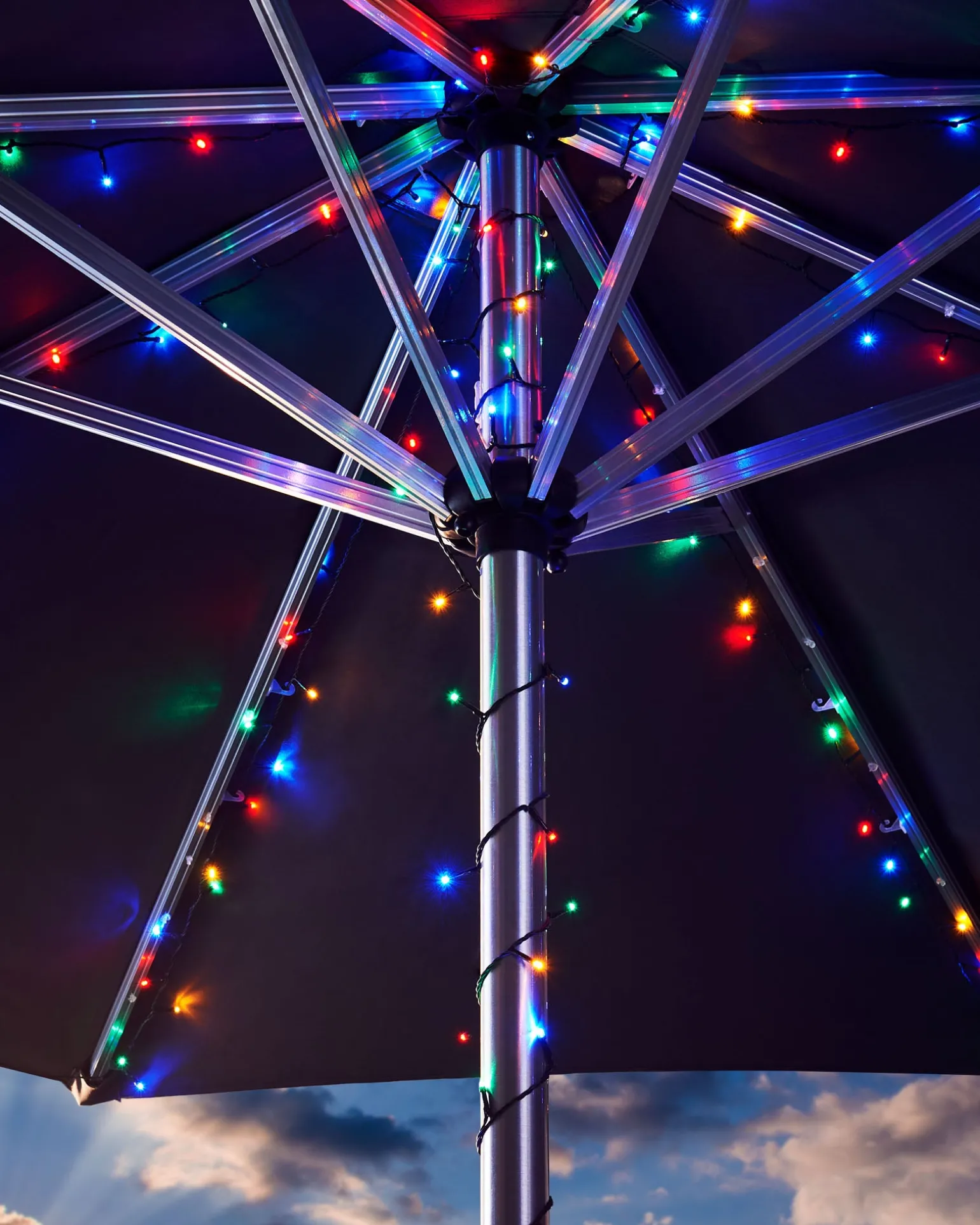 WeRChristmas Outdoor Multi-Function 120 LED Light String, Multi Colour^ Fairy Lights|Tree Lights