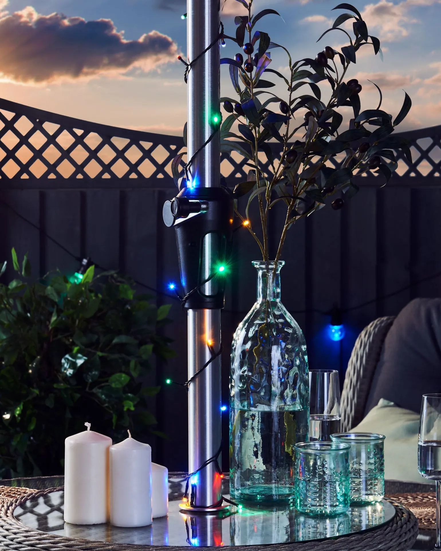 WeRChristmas Outdoor Multi-Function 360 LED Light String, Multi Colour^ Fairy Lights|Tree Lights
