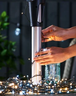 WeRChristmas Outdoor Multi-Function 480 LED Light String, Warm White & Ice White^ Fairy Lights|Tree Lights