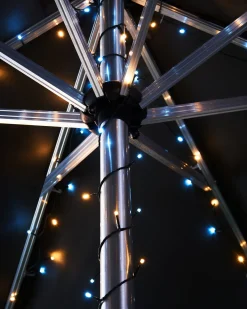 WeRChristmas Outdoor Multi-Function 480 LED Light String, Warm White & Ice White^ Fairy Lights|Tree Lights