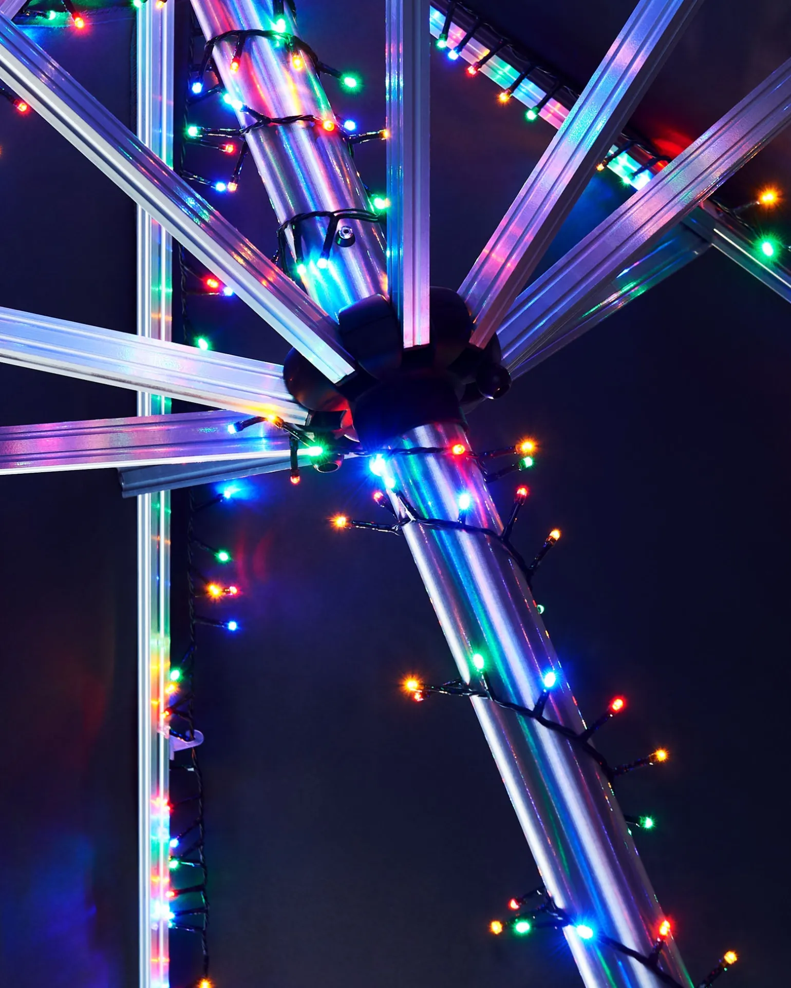 WeRChristmas Outdoor Multi-Function 360 LED Light String, Multi Colour^ Fairy Lights|Tree Lights