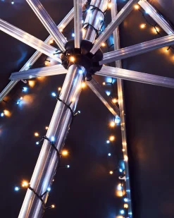 WeRChristmas Outdoor Multi-Function 960 LED Light String, Warm White & Ice White^ Fairy Lights|Tree Lights