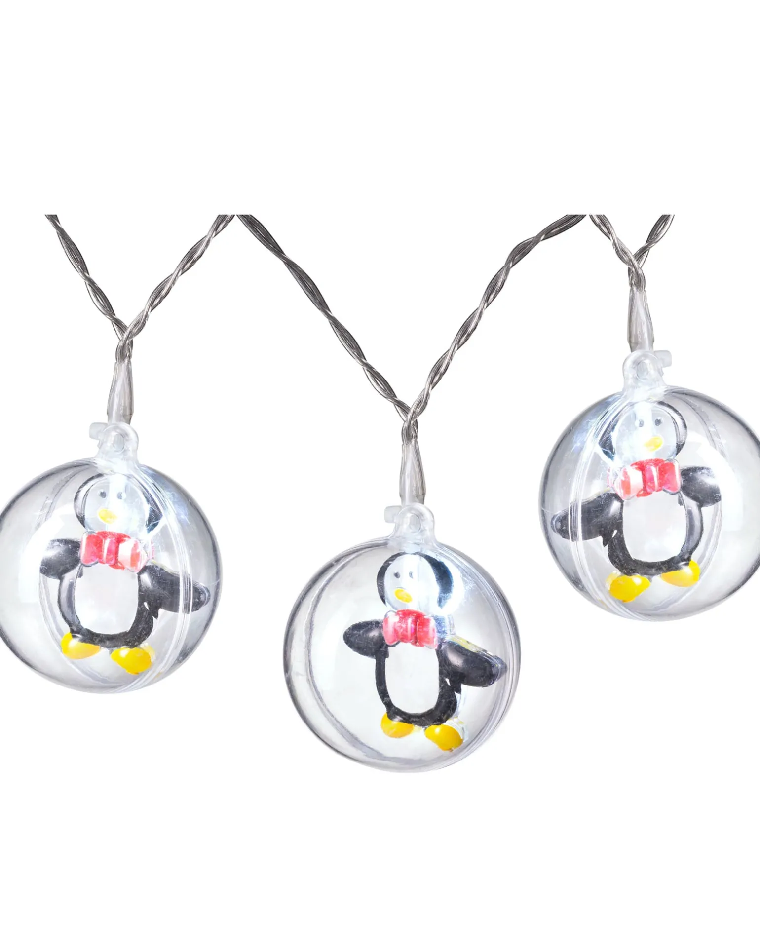 WeRChristmas Penguin Bauble LED Light String, 1.8 M^ Fairy Lights