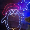 WeRChristmas Penguin Rope Light Silhouette, 50 Cm^ Christmas Characters