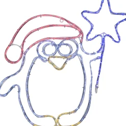 WeRChristmas Penguin Rope Light Silhouette, 50 Cm^ Christmas Characters