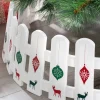 WeRChristmas Picket Fence Tree Collar, 68 Cm^ Skirts & Collars