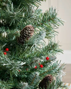 WeRChristmas Potted Scandinavian Blue Spruce Christmas Tree, 3 Ft^ Budget Christmas Trees|Potted Christmas Trees