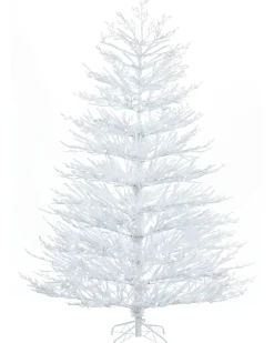 WeRChristmas Pre-Lit Arctic Ice Twig Christmas Tree, 6 Ft^ Premium Christmas Trees|Snow Flocked Christmas Trees