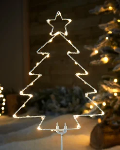 WeRChristmas Pre-Lit Christmas Tree Pathway Stake Light, 60 Cm^ Pathway Lights