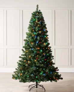 WeRChristmas Pre-Lit Emerald Spruce Christmas Tree, Multi Colour, 6 Ft^ Budget Christmas Trees|Pre Lit Christmas Trees