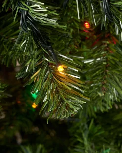 WeRChristmas Pre-Lit Emerald Spruce Christmas Tree, Multi Colour, 6 Ft^ Budget Christmas Trees|Pre Lit Christmas Trees