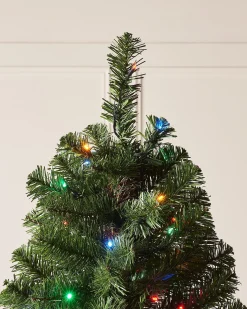 WeRChristmas Pre-Lit Emerald Spruce Christmas Tree, Multi Colour, 7 Ft^ Pre Lit Christmas Trees