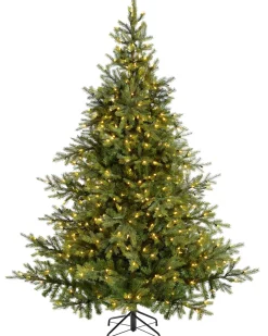 WeRChristmas Pre-Lit Empress Pine Multi-Function Christmas Tree, 6 Ft^ Pre Lit Christmas Trees