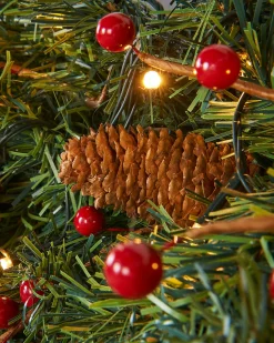 WeRChristmas Pre-Lit Extra Thick Garland, 9 Ft^ Decorated Garlands|Pre Lit Garlands