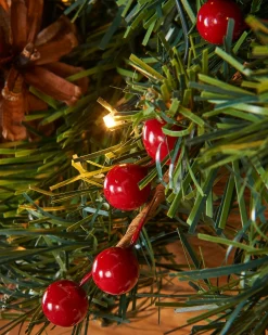 WeRChristmas Pre-Lit Extra Thick Garland, 9 Ft^ Decorated Garlands|Pre Lit Garlands