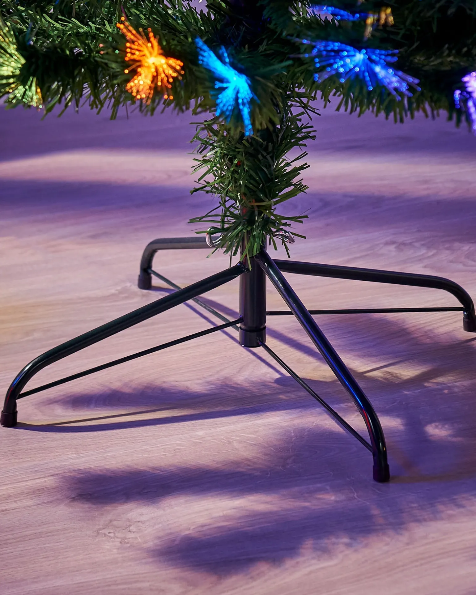 WeRChristmas Pre-Lit Fibre Optic Christmas Tree With Tree Topper, 7 Ft^ Budget Christmas Trees|Fibre Optic Christmas Trees